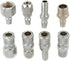 8Pcs Coupling Connector Set, 1/2 Pneumatic Air Compressor Hose Quick Coupler Plug Socket