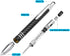 Pen with Light, 3-in-1 Lighted Tip Pen with Capacitive Stylus, LED Light + Ballpoint Pen + Stylus, 2 Pieces (White