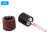 Eujgoov Drum Sanding Bands Sandpaper Drum Polishing Kit Grinding Tools Mandrel Woodworking Craft Polishing Kit 80/320/600Grit(#80)