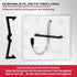 Pegboard Organizer Hooks, 300-Piece Durable Assortment for Tool Organization