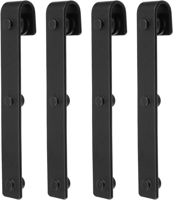 Heavy Duty Mini Cabinet Sliding Barn Door Hardware Kit for TV Stand,