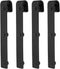 Heavy Duty Mini Cabinet Sliding Barn Door Hardware Kit for TV Stand,