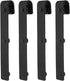 Heavy Duty Mini Cabinet Sliding Barn Door Hardware Kit for TV Stand,