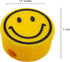 Pencil Sharpeners for Kids with Removable Neon Colored Lids, 48 Pack - Smile FACE