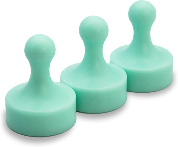 GLASSBOARD STUDIO Powerful Neodymium Pawn-Shaped Magnets, Strong Fridge/Refrigerator and Whiteboard Magnet, Heavy Duty