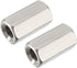 uxcell M8 X 1.25-Pitch 24mm Length 304 Stainless Steel Metric Hex Coupling Nut, 2-Pack