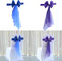Ywmsfl 6pieces Chair Sashes for Weddings Stretch Band Spandex Bows for Elegant Decors Event Accent Chair