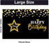 Jumbo Birthday Card, Giant Guest Book for Happy Birthday Party Decorations, Gifts for Office Teacher - Large 14 x 22