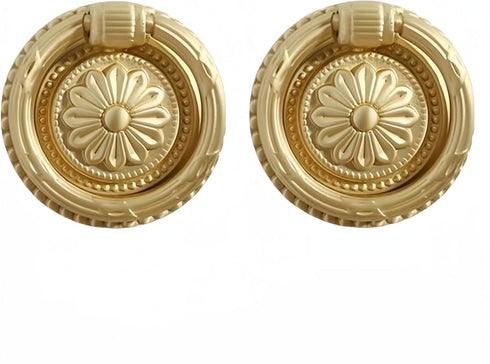 SANCHAKOU Metal Cabinet Handles 2 Pack Wardrobe Door Shoe Cabinet Wine Cabinet Bedside