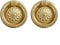 SANCHAKOU Metal Cabinet Handles 2 Pack Wardrobe Door Shoe Cabinet Wine Cabinet Bedside