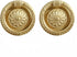 SANCHAKOU Metal Cabinet Handles 2 Pack Wardrobe Door Shoe Cabinet Wine Cabinet Bedside