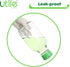 Utile 1000ml (33.8oz) Lab Media Bottle, 3.3 Borosilicate Glass Storage Bottle with Lid, PP Material