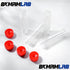 30ml Plastic Small Vials with Screw Caps, Sample Tubes, 30pcs, PP Material, Free from DNase, RNase, Human DNA