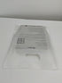 Meetory 50 PCS Clear Plastic Label Holders for Wire Shelf, Clip On Labels for Storage Bins and Merchandise Display