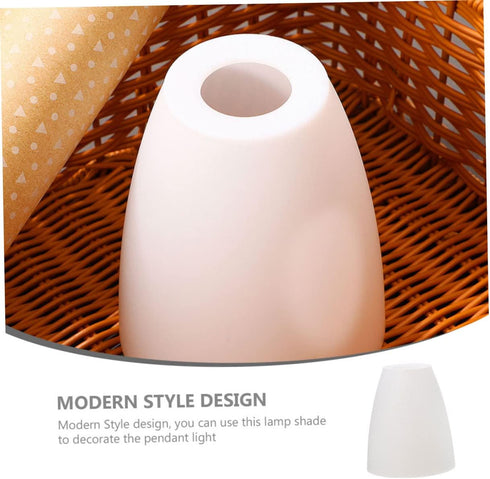 4.52X3.93X3.93In Plastic Lampshade Replacement Lightweight Lamp Shade Cover for Table Floor Pendant Lights Home