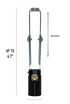 E-12 4-Inch Set 6 Creative Hobbies Chandelier Lighting Fixture Socket Kit, Adjustable Height Candelabra Sockets