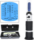 VGVGV Brix Refractometer, Antifreeze Refractometer Glycol Glass Water Battery Fluid Freezing Point ATC Car Urea