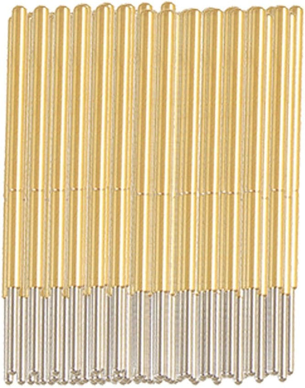 uxcell 100 Pcs Spherical Radius Tip Spring Test Probes Pin