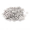uxcell 200pcs 304 Stainless Steel M6 Plain Flat Washers, Silver Tone
