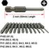 Phillips Cross Screwdriver Bits, 12Pcs 1/4 Hex Shank Magnetic Cross Phillips Screw Head Screwdriver Bits Electric Screwdriver Set Power Tools | 2 inch length by YDLQWCZ