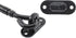 2 Pack Closet (8'', Hook and Eye Latch,ULIFESTAR Barn Door Latch,Heavy Duty Stainless Steel Gate Latch Lock for Sliding