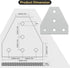 12 Set Silver 2020 Corner Bracket Joint Plate - T Shape Aluminum Extrusion Connector with 60Pcs T-Nuts
