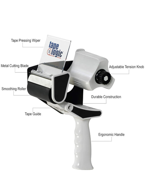 Aviditi Tape Logic 3 Inch Packing Tape Dispenser Gun - for Packing, Shipping, Moving (1 Dispenser)