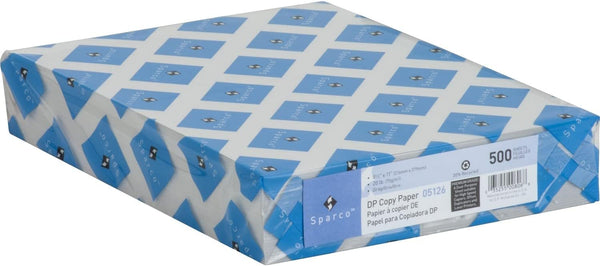 Sparco Premium Copy Paper, 20Lb, 8-1/2"x11", 500 Sheets per Ream Color: Gray