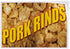 Fastasticdeals Decal Stickers Multiple Sizes Pork Rinds Restaurant Cafe Bar B Industrial Vinyl