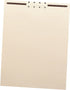 Smead Manila File Backs with 2" Fastener, Letter Size, 100 per Box
