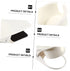 GLEAVI Large Thickened Desk Side Cup Holder Clip Sturdy Plastic Drinking Cup Clamp for Office Car Home Use Fits Most