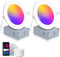 POWERASIA 2 Pack Smart Recessed Lighting 4 Inch, Ultra-Thin LED Recessed Lighting