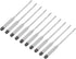 Cloimei 10Pcs Hydrometer Wine Tester Beer Meter Glass Hydrometer Kit Measuring Tool for Home Brewing Wine Making