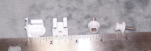 Generic Plantation Shutter Catch/White