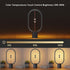 Dimmer,Nightstand Lamp,3 Table Lamp for Bedroom - Balance Lamp,Bedside Lamp with Touch Level Brightness Rechargered