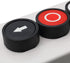 Hitommy 3-Button Control Station with Up Down Arrows, Stop Button, White and Black Housing, Industrial Push Button Box