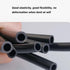 WOFICRET Black,Black,9mm*12mm/5m Silicon Tubing Hose High Temp Silicone Hose, Flexible Silicone Rubber Tube for Home