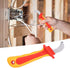 WALFRONT Dismantling Knife 1000V Insulation Electrician Knife Fast Strip Cable Stripper Cutter Wire Stripping Anti Magnetic Electrician Blades IEC60900 210mm / 8.3in by Walfront