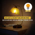 G40 Small Amber LED Edison Bulbs, 2000K 2W-15W Equivalent, E26 Base, Soft Warm Light for Healthy Sleep, 4 Pack