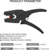 Automatic Wire Stripper/Wire Cutter, 2 in 1 Wire Stripper Tool for 32-7 AWG Wire Stripping & Cutting, for Electric,Automotive,Industrial, Length Range 0.25-1 inch - Suitable for Various Wires by Zalaxt