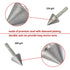 Woodworking Square Hole Drill Bit Sharpener - Mortise Chisel Bit Sharpening Tool, 1/2" Bit