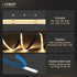 3000K,16.4ft 12V 95Ra+ COB LED Strip Lights Warm White High CRI Super Bright,Flexible Tape Lights