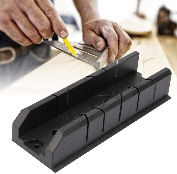 YWBL-WH Woodworking Miter Saw Box Cabinet Wood Gypsum Oblique Cutting Tool (801), Comprehensive Tool Set