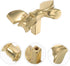 OUNONA Drawer Handles Decorative Gold Pulls for Cabinets Wardrobes Shoe Cabinets and Bedside Tables Stylish Butterfly