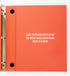 EASEL RING BINDERS - Flip Over The Top Style Platform Construction (BURGUNDY, 11" X 8 1/2" Sheet Size)