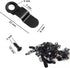 80 Pcs Picture Frame Turn Button Fasteners BOYIDEW 40Pcs Photo Frame Hardware Backing Clips 40Pcs Screws Picture Frame Tabs for Craft, Hanging Pictures, Photos, Drawing, 23mm