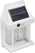 Diydeg Solar Wall Lantern Lights, IP65 Outdoor Wall Sconce, LED Solar Lights