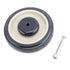 4 Pack 5'' DasMarine Shopping Cart Replacement Wheels, Diameter Shopping Cart Caster Wheels with Axles Bolts for Retail