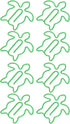 Cute Paper Clips, Pack of 100 Metal Animal Shaped Style, Electroplated Anti Slip Fancy Clips for Office School