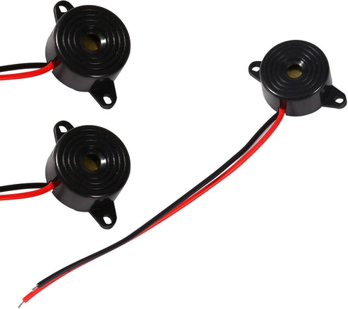 YDuupxe 85 95dB Piezoelectric Buzzer, Active Sound DC Powered Electronic Sounder with to Sound Pressure, for Computers